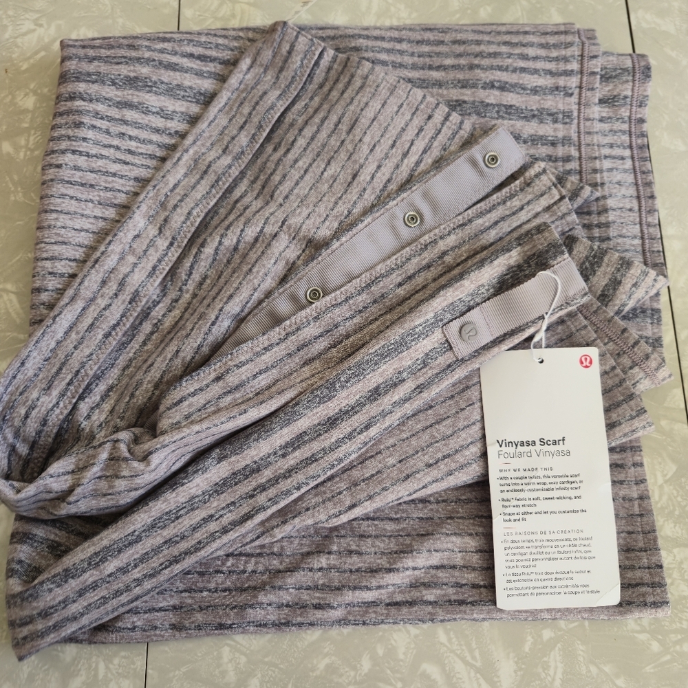 NWT Lululemon Vinyasa Scarf